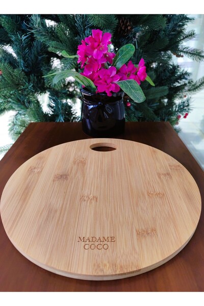 Madame Coco Ventre Naturel Bamboo Cutting Board - 27.5 cm