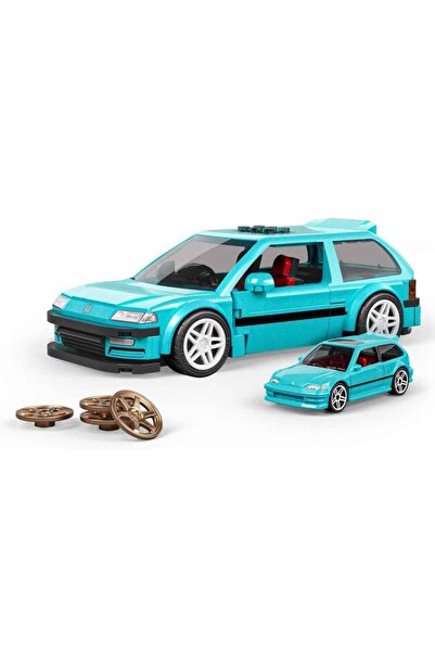 HOT WHEELS Speed Serisi ’90 Honda Civic Ef 248 Parça Yapım Seti JHF62