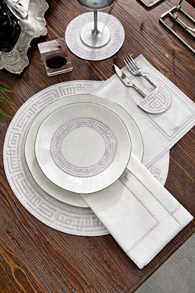 Diva Home Ramazan Mübarek American Service Set 24 Pcs Water Repellent