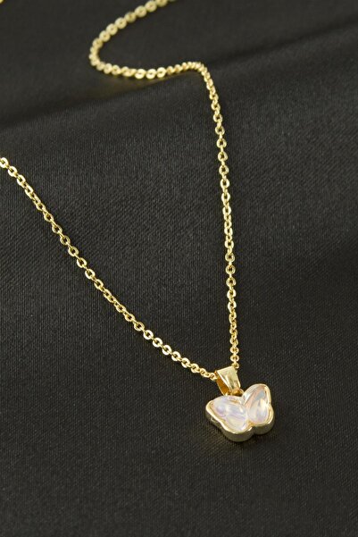 nolva Butterfly Jewelled Necklace