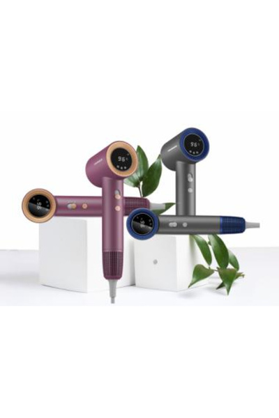 Heinner HAIR DRYER HHD-H17DBLDC-PP, 1700 W, DISPLAY, 3 POWER LEVELS