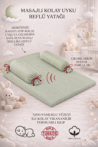 ESY MASAJLI KOLAY UYKU BEBEK REFLÜ YATAĞI