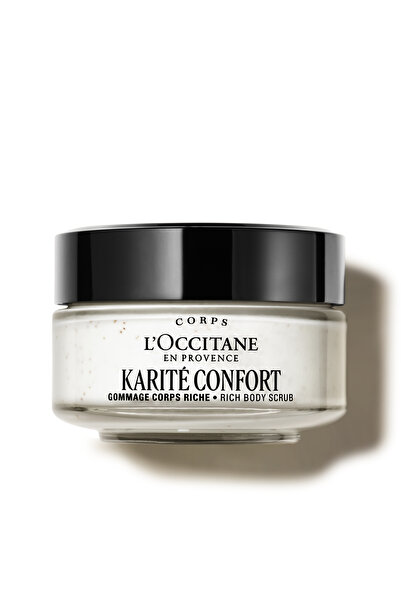 L'Occitane Shea Butter Ultra Rich Body Scrub - Shea Vücut Peelingi - 200 ml