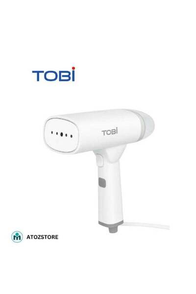 Tobi مكواة بخار محمولة للملابس - تسخين سريع، خفيفة الوزن مع بخار قوي للسفر وا...