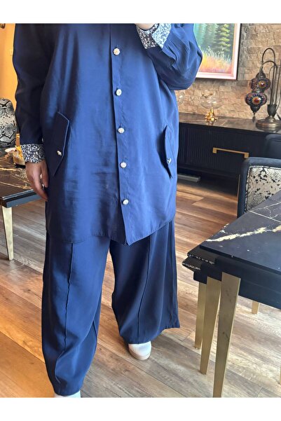 MİMİ Luxury Wear Women's Hijab Shirt-Pants & Sweatpants Set