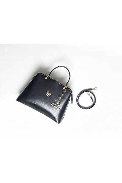 ZEGİ BAGS &MORE Dm-1262 حقيبة يد نسائية وحقيبة كتف باللون الأسود