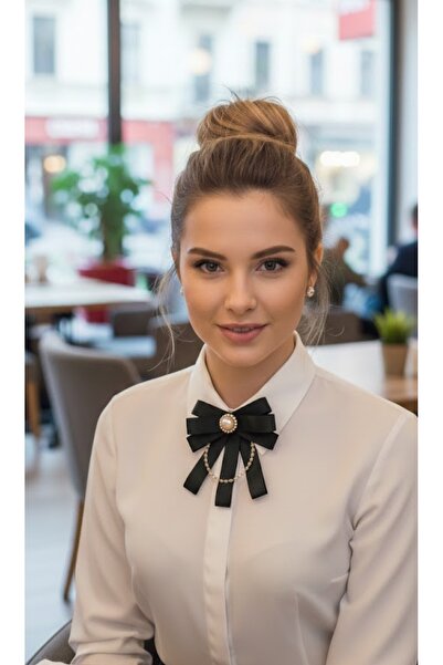 LO ADORO Vintage Victorian and Bee Detailed Brooch Women's Tie Bowtie Elizabe...