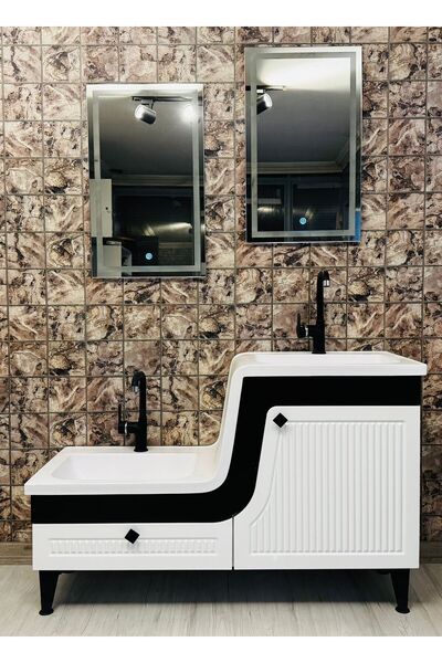 Türkmen yapı dekorasyon Abdest lavabosu sol çukur Z/LAVABO