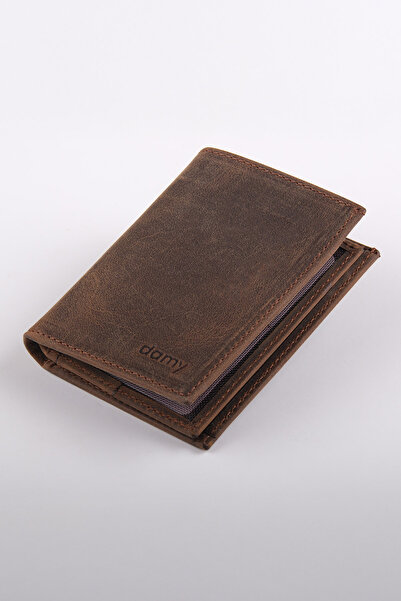 Ancora Leather Genuine Leather Men's Wallet 43215 - Brown