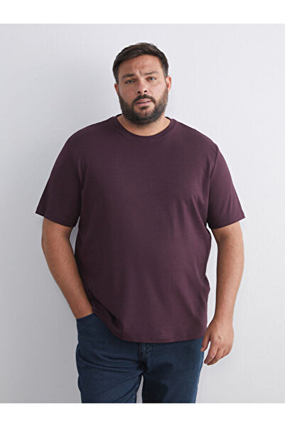 LC Waikiki RMZ GİYİM FARKIYA تي شيرت رجالي من القطن الممشط بياقة روبا