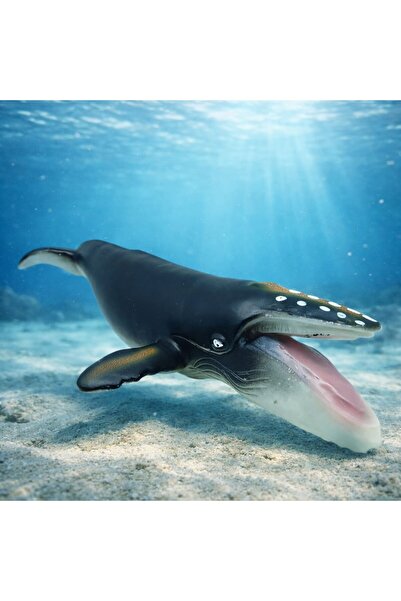 Lisinya Deniz Hayvanları Serisi - Kambur Balina 30 cm (Lisinya) TYGOO