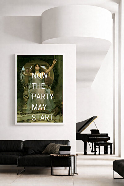 Koi Art Design Λευκό πλαίσιο, μονοκόμματος πίνακας με θέμα τη μοντέρνα τέχνη,...