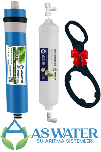 As Water Membran Filtre + Tatlandırıcı Filtre Elite Serisi