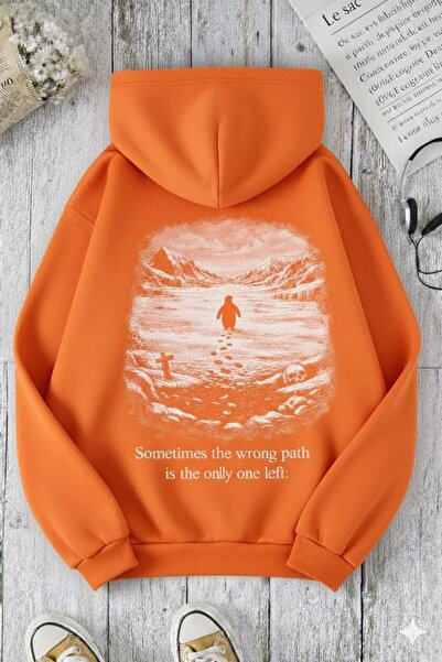 COHERENT Unisex Men/Women Colorful Yalnizpenguen Custom Printed Cotton Oversi...