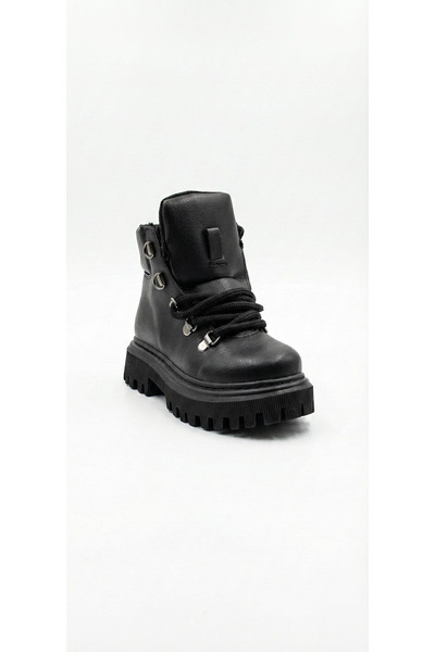 Ustalar Ayakkabı Çanta Black Girls' Daily Boots 051.4546