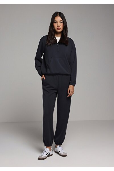 Colin's Regular Fit Mid Waist Straight Women's Anthracite Sweatpants