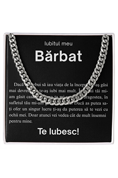 Bijuri Gift for My Man - Cuban Link Necklace