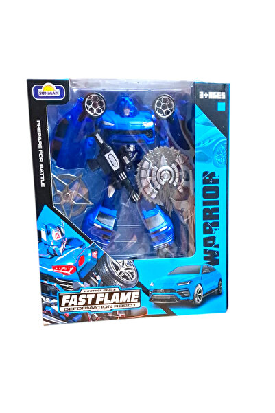 Sunman HF9189AB ROBOT TRANSFORMER POLİCE-G FAST FLAME DÖNÜŞEN ROBOT 3+