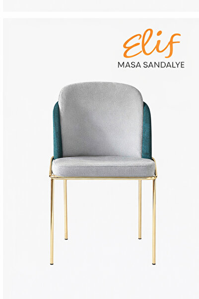 ELİF SANDALYE PORTO Modern Metal Ayaklı Sandalye