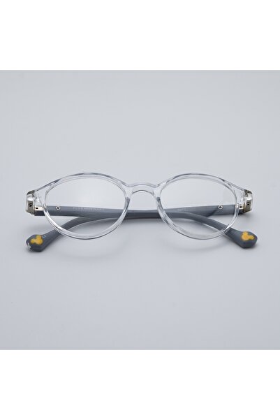 D&N Children's eyeglasses with a round, transparent frame