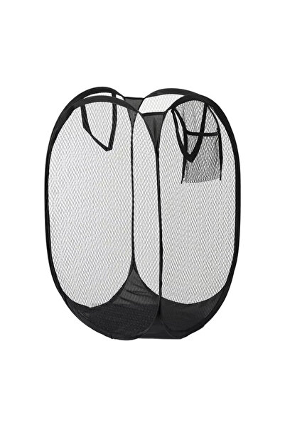 Choice 1pcBlack Dirty Clothes Basket Skeleton Ventilated Foldable Easy Storag...