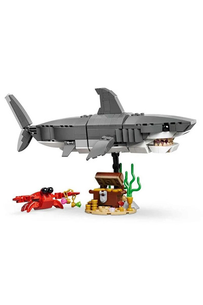 TOYFEST Lego Creator Brutal Shark with Treasure Chest 31381