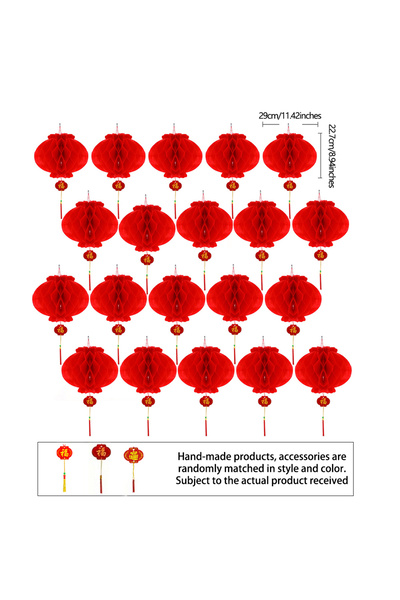 Choice Diameter 29cm 20pcs Chinese Red Paper Lanterns, Paper Round Lanterns P...