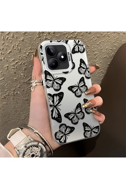 CASEVIBE Realme Note 50 Compatible, Stylish Butterfly Patterned, High-Quality...