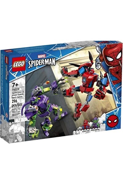 Allians Eğlenceli Spider-Man ve Green Goblin Mech savaş seti, koleksiyonunuza...