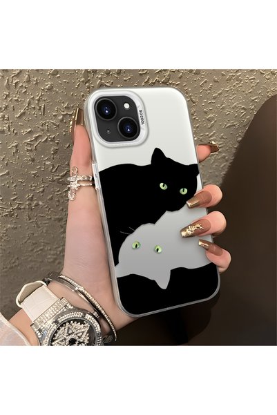 CASEVIBE متوافق مع هاتف iPhone 11 Pro Max، حافظة هاتف لطيفة على شكل قطة منقوش...
