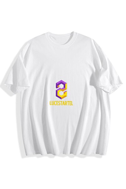 MIXSNOW Men Printed Cotton T-Shirt - Colorful pixelated number 8 logo