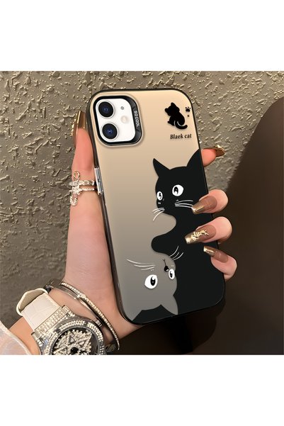 CASEVIBE متوافق مع هاتف iPhone 11 Pro، حافظة هاتف لطيفة على شكل قطة منقوش مقا...