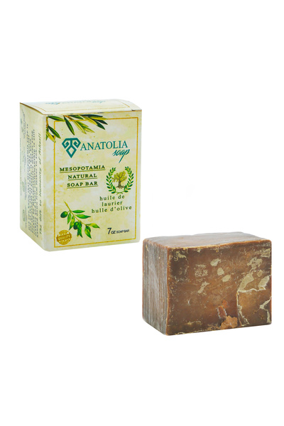 Anatolia Soap 40% Laurel Oil Aleppo Soap Laurel Oil Olive Oil Hair and Body Handmade Organic 5X200G