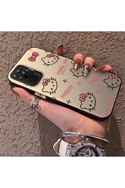 ARTISHELL Redmi Note 10 Pro Uyumlu, çizgi film-anime kedi desenli şok korumal...
