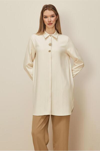 Alvina Shirt Collar Tunic 46211