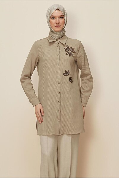 Alvina Shirt Collar Tunic 45943