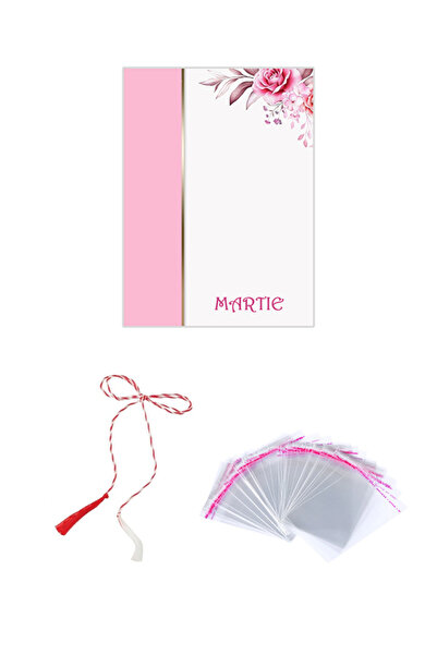 OEM Set 10 Martie 50 buc - cartonaș, țiplă, șnur