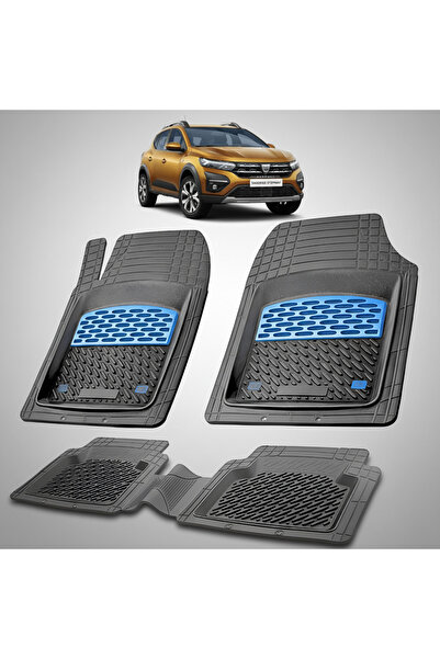 TEAMCAR Covorașe tip tavă compatibile cu Dacia Sandero III Stepway 2020-2022,...