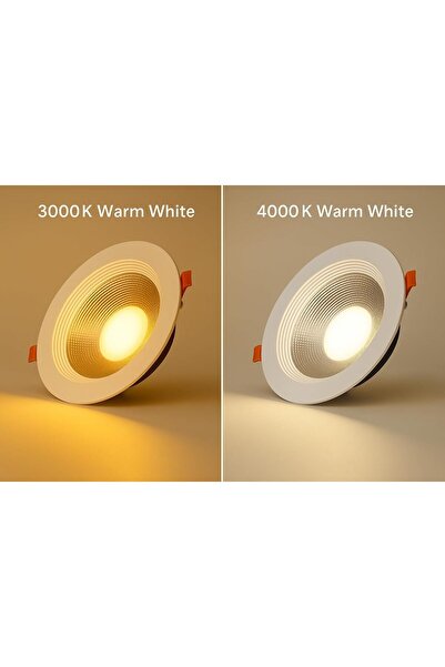 Generic 30W LED COB Downlight – 220x50mm Body Size, 200mm Cut Size, Recessed ...