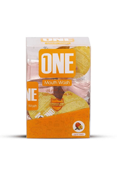 ONE Mouth Wash with Peach Flavor - 20 Capsules x 15ml