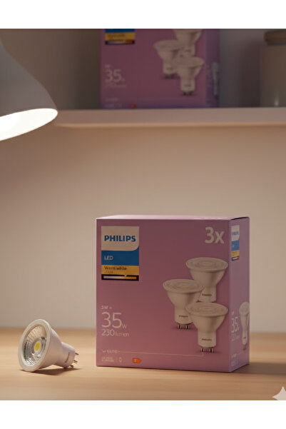 Evendi Set becuri, Alb