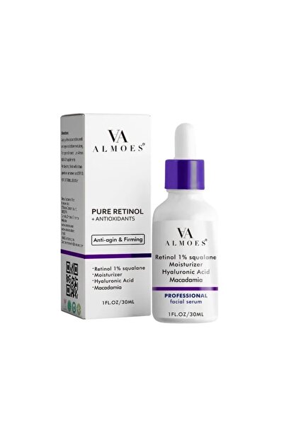ALMOES Retinol 1% Squalane Serum for Anti-Aging and Skin Tightening