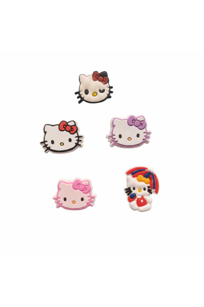 Otto Common مجموعة من 5 قطع جيبيتز ملونة للنعال - إكسسوارات أحذية ممتعة 51