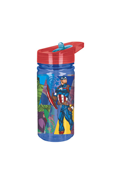 Stor زجاجة مياه صغيرة عالية الجودة من إيكوزين، مطبوع رسومات أفنجرز، سعة 475 مل