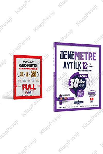 Orijinal Yayınları Orijinal AYT 30'lu Denemetre İlk 12 Soru ve Full Matematik...