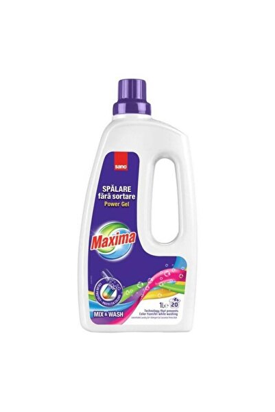 Sano Set of 2 x Maxima Power Gel Mix&Wash Liquid Laundry Detergent, Protects ...