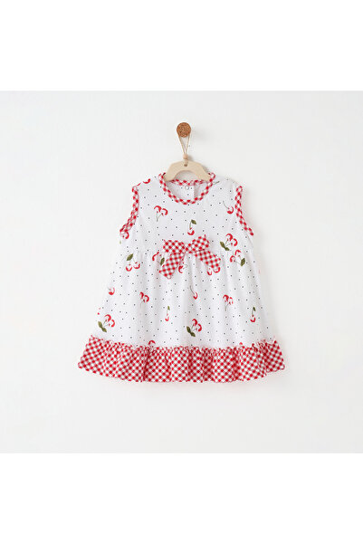 andywawa Baby Dress Cherry Chatty
