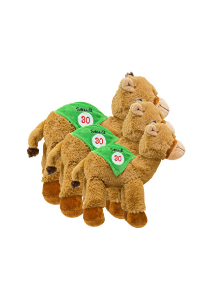 Generic لعبة جمل قطيفة ناعمة عالية الجودة 18 سم