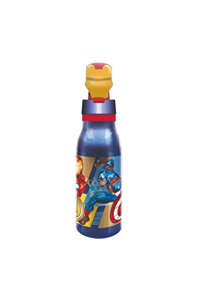 Stor High Quality Aluminum 3D Ironman Figure Water Bottle 690ml