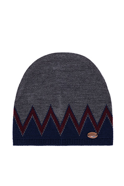 U.S. Polo Assn. Men's Anthracite Melange Beret 50255105-Vr081